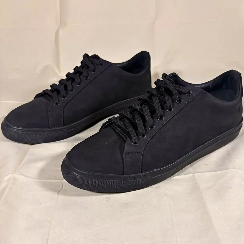 Thursday Boot Company Everyday Black Leather Lace-Up Sneakers Men’s US 12 W